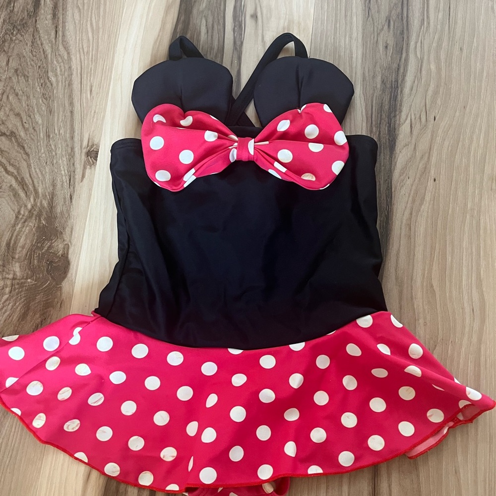 Mini mouse swim suit